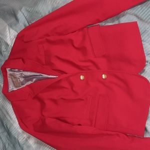 Red blazer